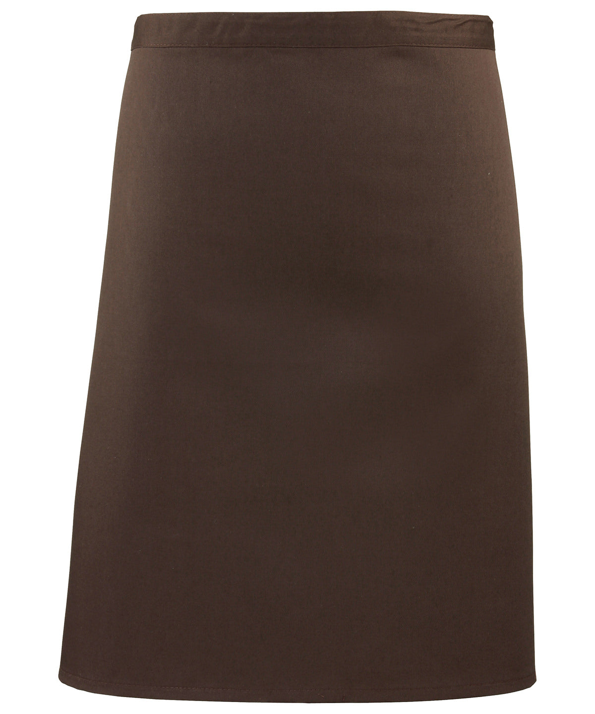 Mid-Length Waist Apron - Brown
